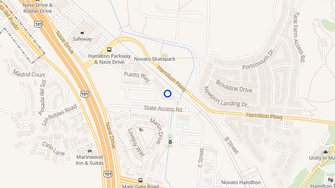 Map for Novato Village Senior Apartments - Novato, CA