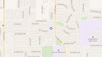 Map for 7868 W Krall St - Glendale, AZ