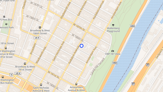 Map for 403 Auduon Ave - New York, NY