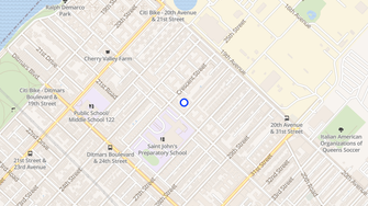 Map for Central Astoria - Astoria, NY
