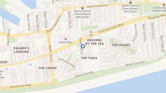 Map for The Tides At Arverne By The Sea - Arverne, NY