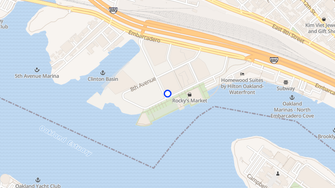Map for Artizan Apartments - Oakland, CA