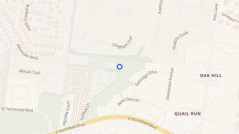 Map for Northfield Ridge Apartments - Murfreesboro, TN