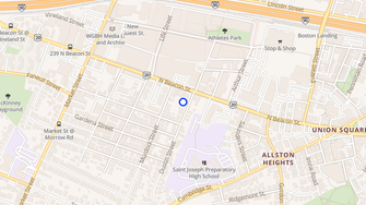Map for Dustin Street Apartments - Brighton, MA