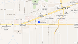 Map for 57061 Twentynine Palm Hwy - Yucca Valley, CA