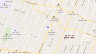 Map for Solaris Apartments - Los Angeles, CA