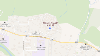 Map for Carmel Valley Manor - Carmel, CA