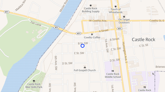 Map for 315 3rd Avenue SW - Castle Rock, WA