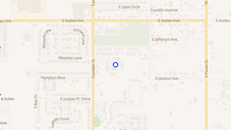 Map for Glendale - Foley, AL