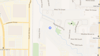 Map for Willow Creek Estates - Ogden, UT
