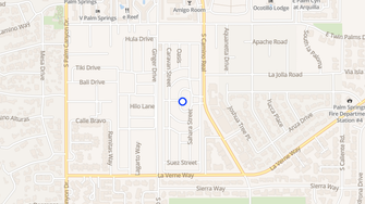 Map for Sahara Mobile Home Park - Palm Springs, CA