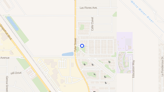 Map for Las Palmeras Estates - Coachella, CA