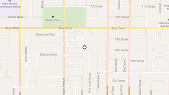Map for Parkview Mobile Estates - Wasco, CA