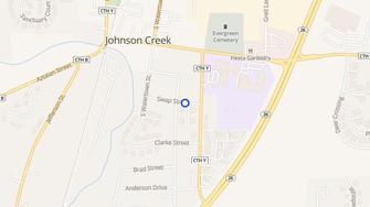 Map for Johnson Creek Apartments - Johnson Creek, WI