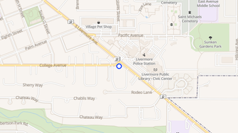 Map for Chardonnay Garden Apartments - Livermore, CA