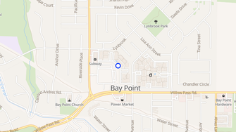 Map for Mission Bay Apartments - Bay Point, CA