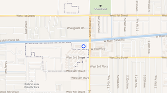 Map for Las Palmas Apartments - Yuma, AZ