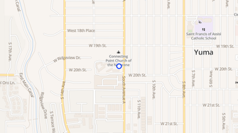 Map for Yuma Gardens Apartments - Yuma, AZ