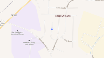 Map for Hillside Terrace Apartments - Lewisburg, TN