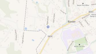 Map for Baxter Villa Apartments - Baxter, TN