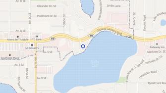 Map for Sun-N-ski Lake Front Apts - Winter Haven, FL