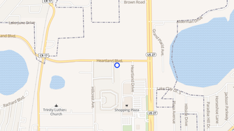 Map for Heron's Landing Apartments - Lake Placid, FL