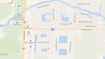 Map for Southbay Plantation Apartments - Naples, FL