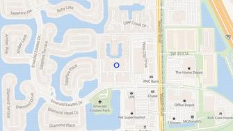 Map for Palms at Weston  - Weston, FL