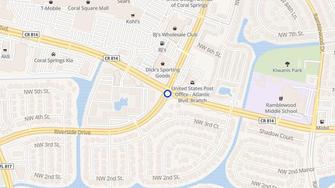 Map for Visconti Condominium  - Coral Springs, FL