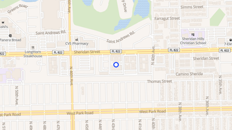 Map for Emerald Greens Apartments - Hollywood, FL