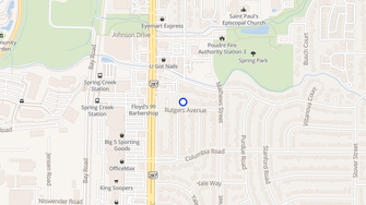 Map for Magnolia Park Apartments - Fort Collins, CO