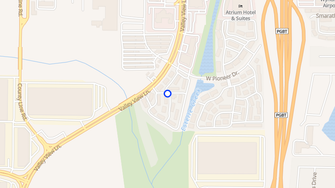 Map for Lakeridge Apartments - Irving, TX