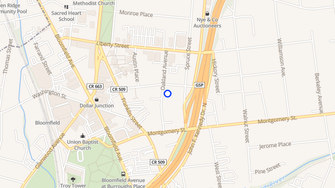 Map for Freoak Apartments - Bloomfield, NJ