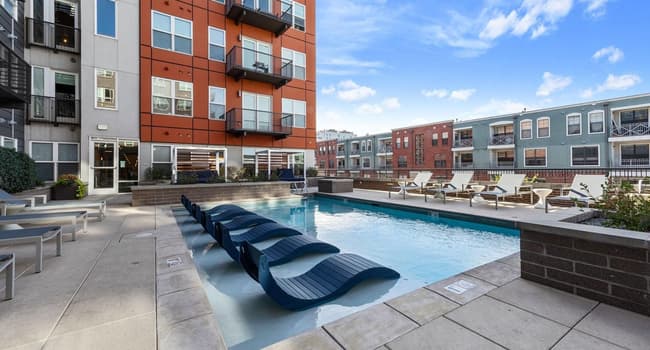 Pool and city views available