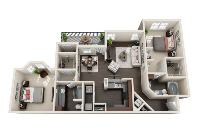 The Ravinia Apartments - 156 Reviews | Spring, TX ...