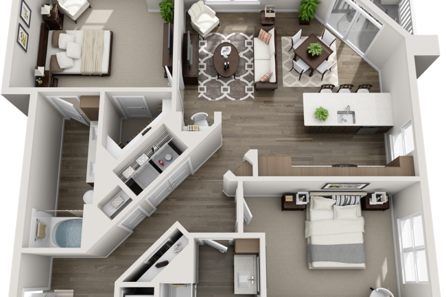 Lantower Weston Corners - 2 Reviews | Cary, NC Apartments for Rent